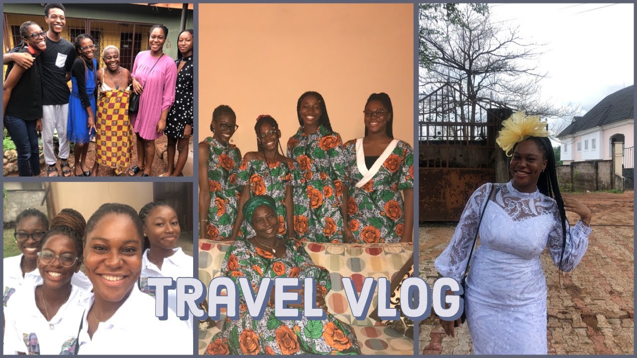 Travel vlog (abia state): igbo burial ceremony, village tour, visiting family, road trip.