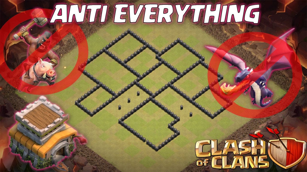 Best TH8 War Base! | Anti Everything! | Clash of Clans