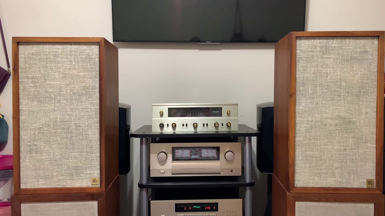 Fisher 500B vs AR 2ax speakers