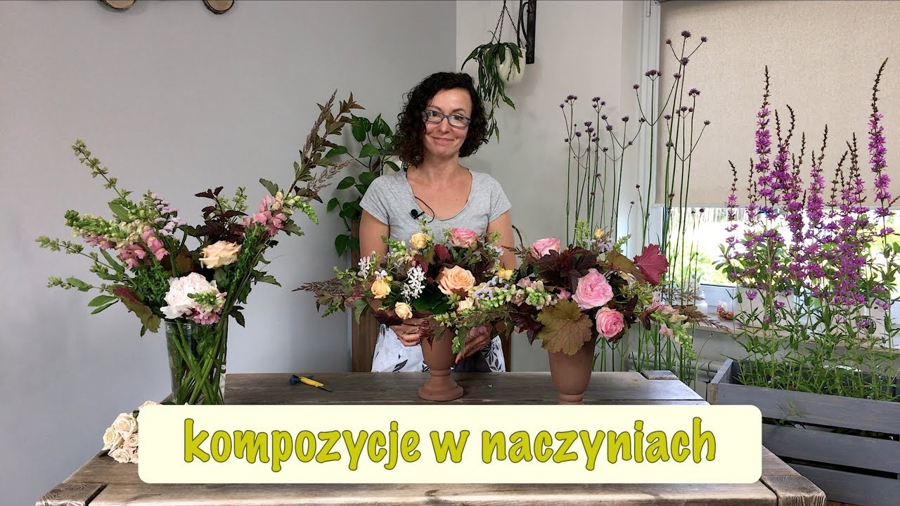 Sekunda dla Kwiatów S06 E04 - kompozycja w naczyniach (pełna wersja)