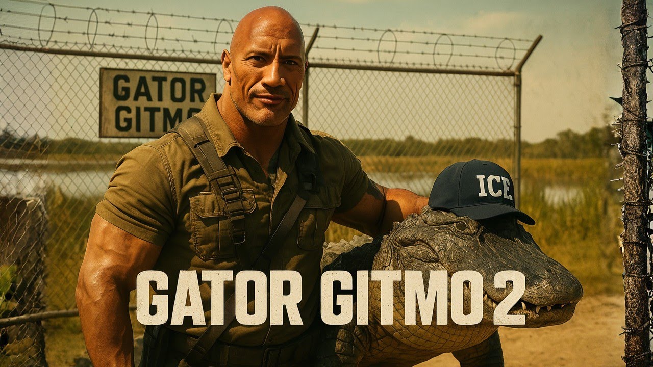 GATOR GITMO 2: Болото наносит ответный удар | Аллигатор Алькатрас