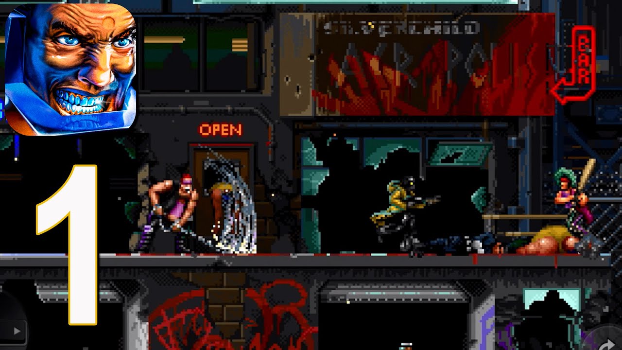 Huntdown — прохождение игры, часть 1 (iOS, Android)