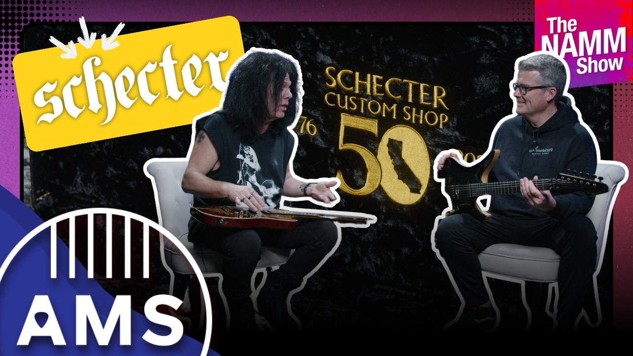 Компания Schecter отмечает 50-летие рок-н-ролльного грома! | NAMM 2026