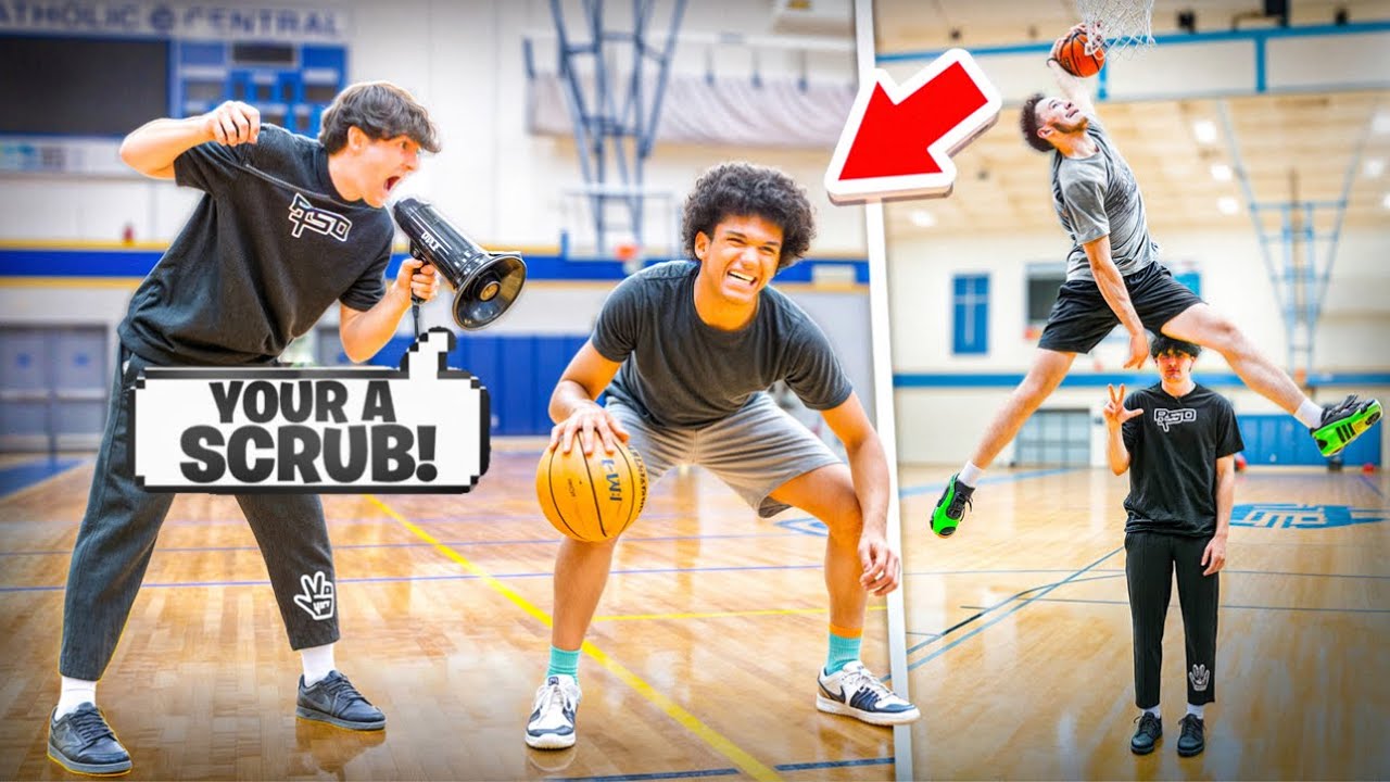 I HOSTED A OPEN TRYOUT FOR MY AAU TEAM ( SCRUBS VS 5 STARS)