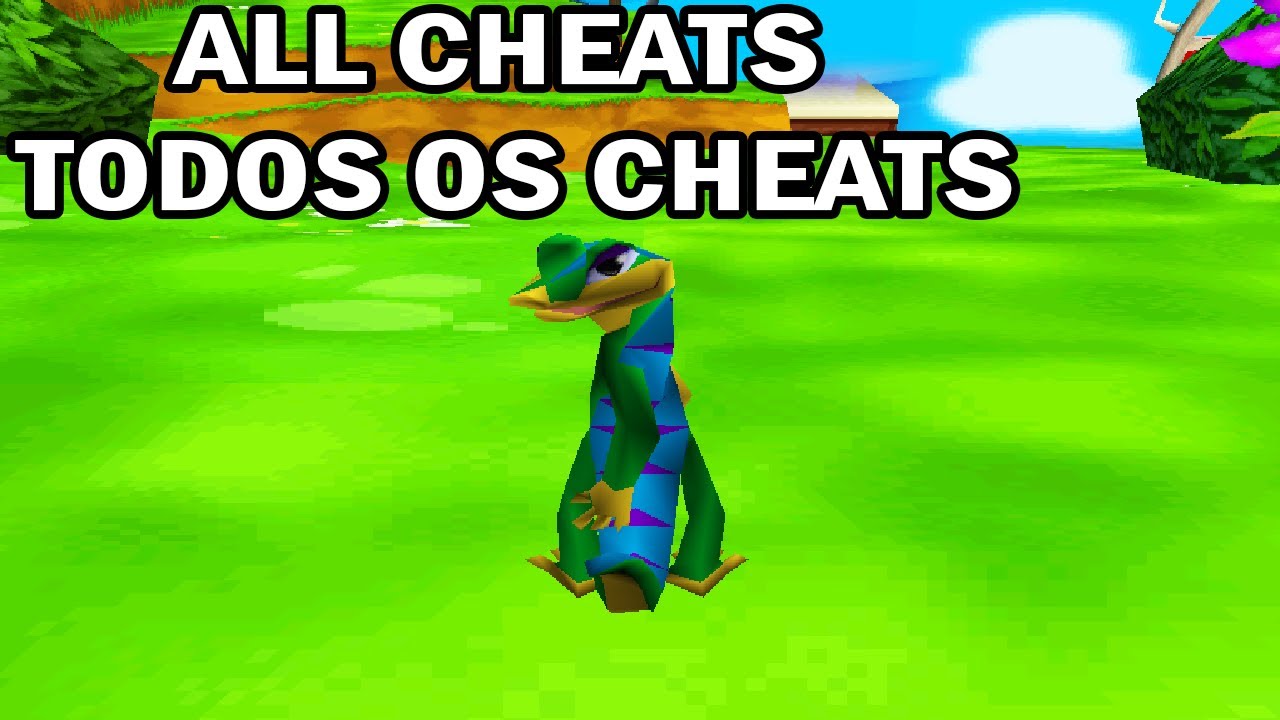 Gex: Enter the Gecko [PS1] - All Cheats (Todos os Cheats)
