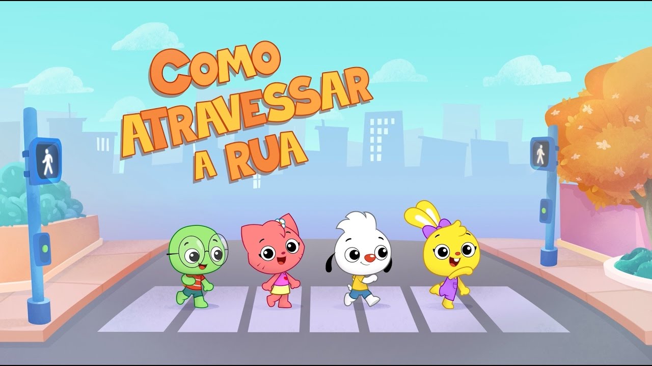 Como Atravessar a Rua | Eu Amo Aprender | Can&ccedil;&otilde;es Educacionais | PlayKids