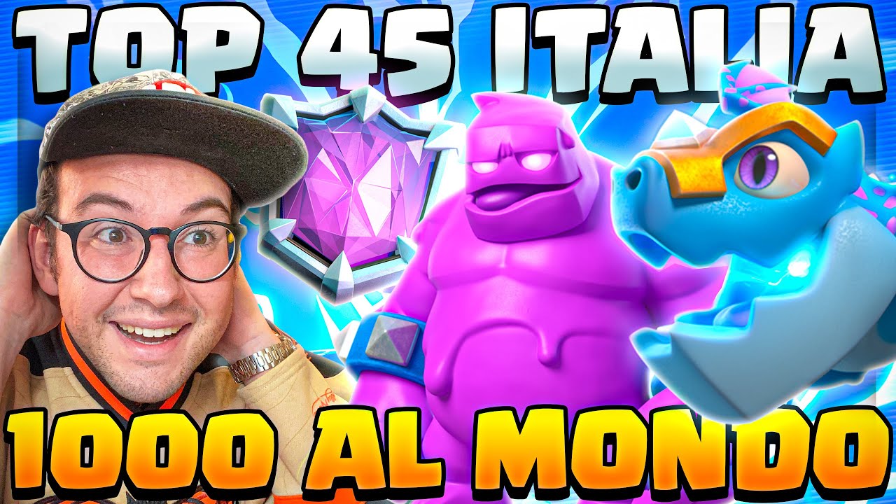 Partite Bellissime durante il FINE STAGIONE!! Scalata su Clash Roayale!!