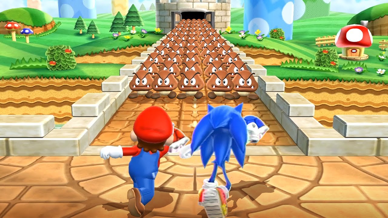 Mario Party 9 Step it Up - Mario Vs Luigi Vs Donkey Kong Vs Diddy Kong (Master Cpu)