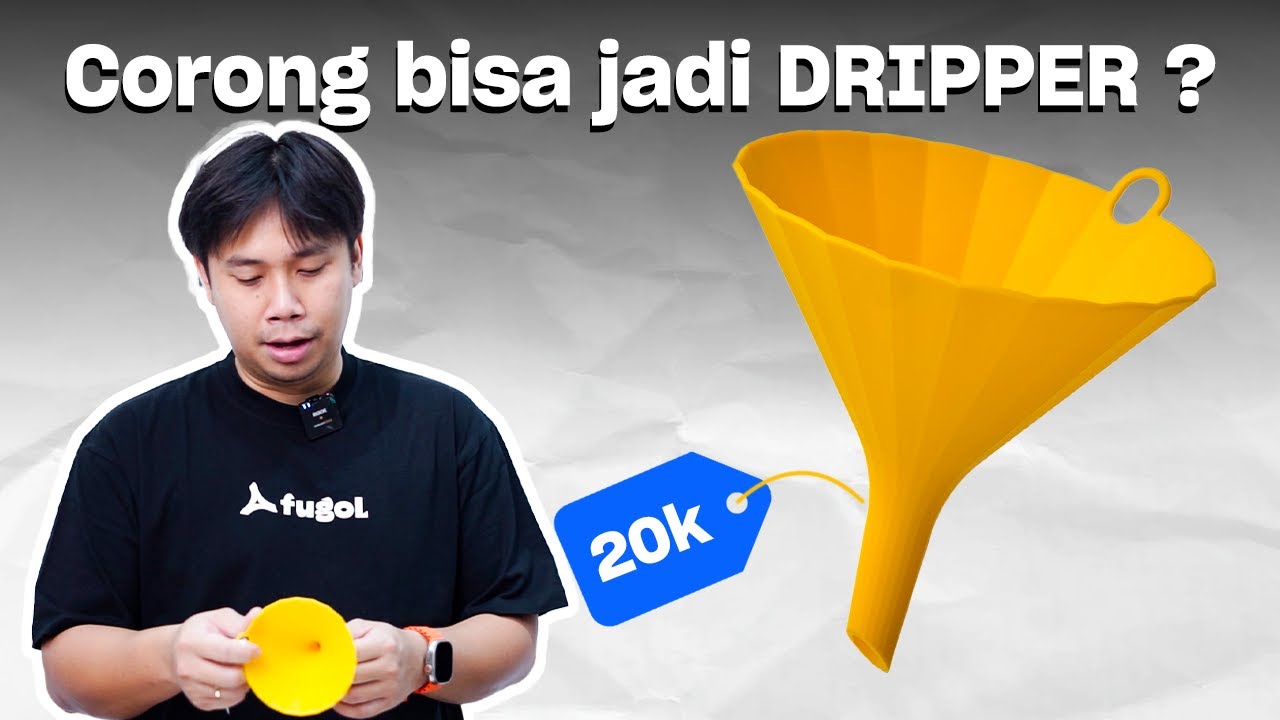 CORONG BUKAN SEMBARANG CORONG! BISA DIPAKE BUAT NYEDUH KOPI LHO😱