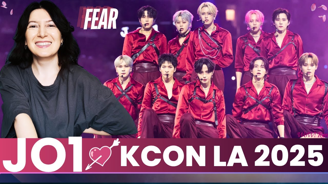 JO1 [ KCON LA 2025 ] FEAR Cover (Original by SEVENTEEN)🍂Reaction