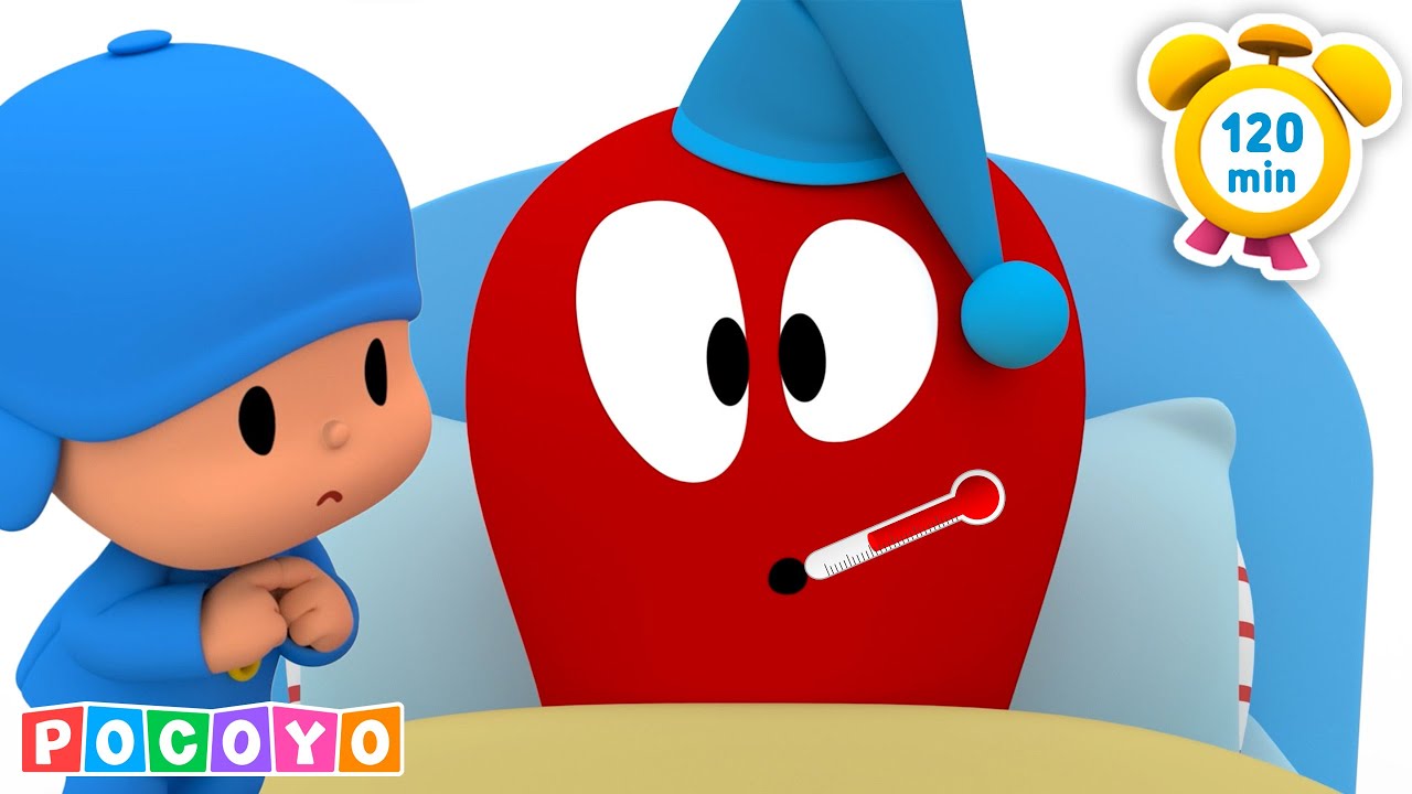 🤒 The Sick Song! 😱 Oh, no! Pulpo has a boo boo! | Pocoyo English - Official Channel | Songs for Kids