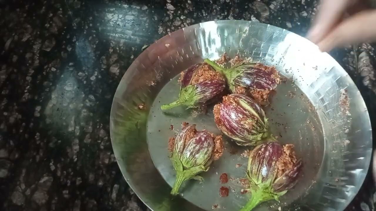 वांग्याची भाजी मस्त झणझणीत ll