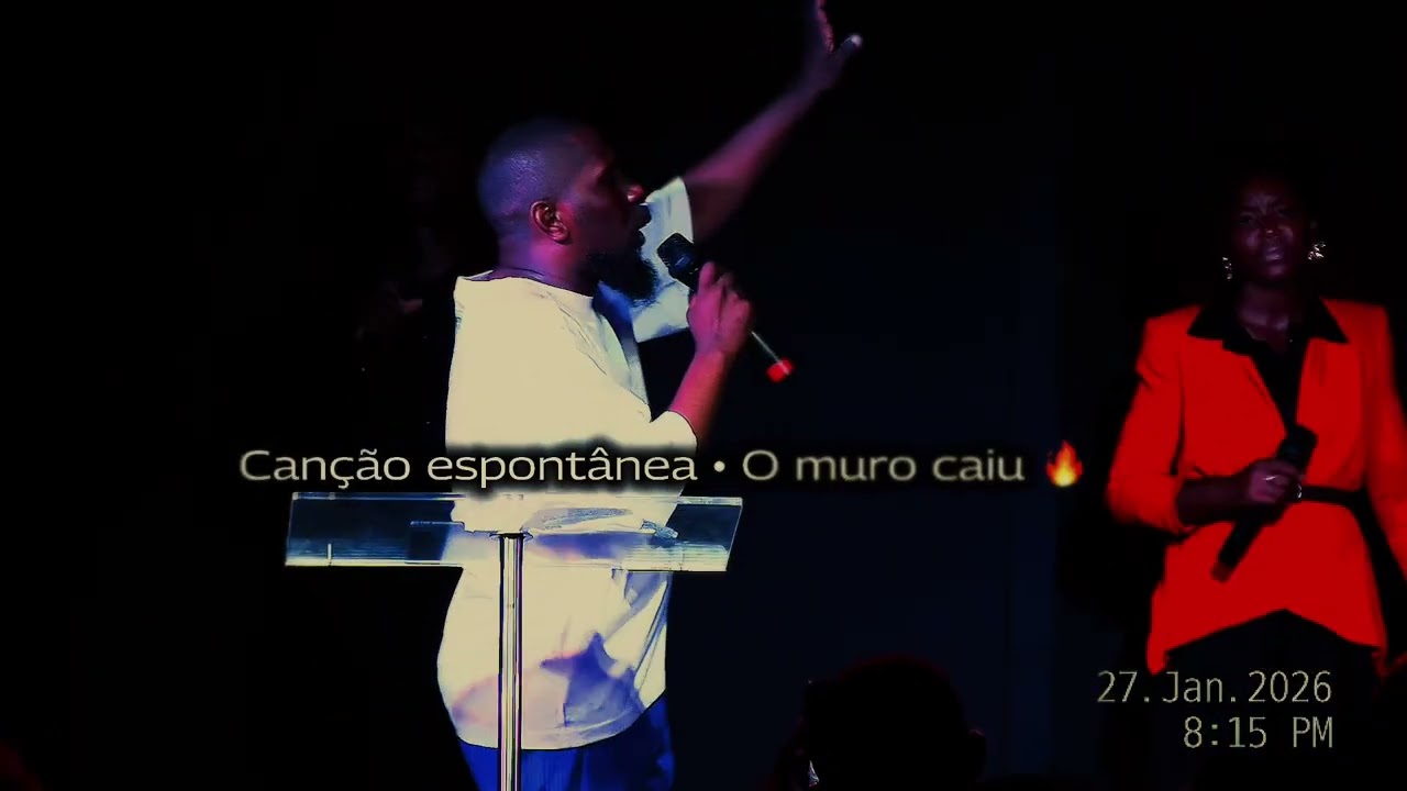 O muro caiu | canção espontânea | Apóstolo Jó Mussumba 