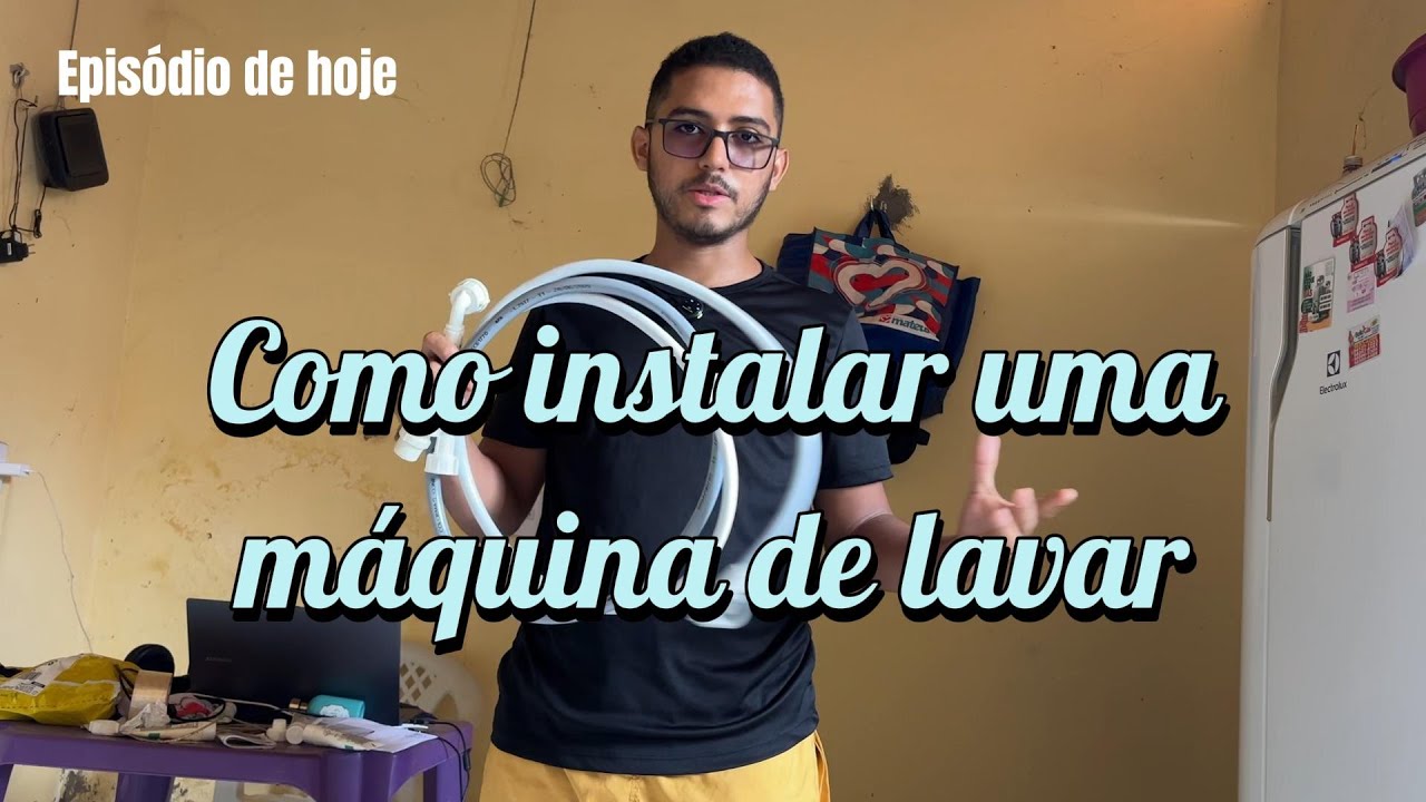 Como instalar uma máquina de lavar Colormaq em uma kitnet