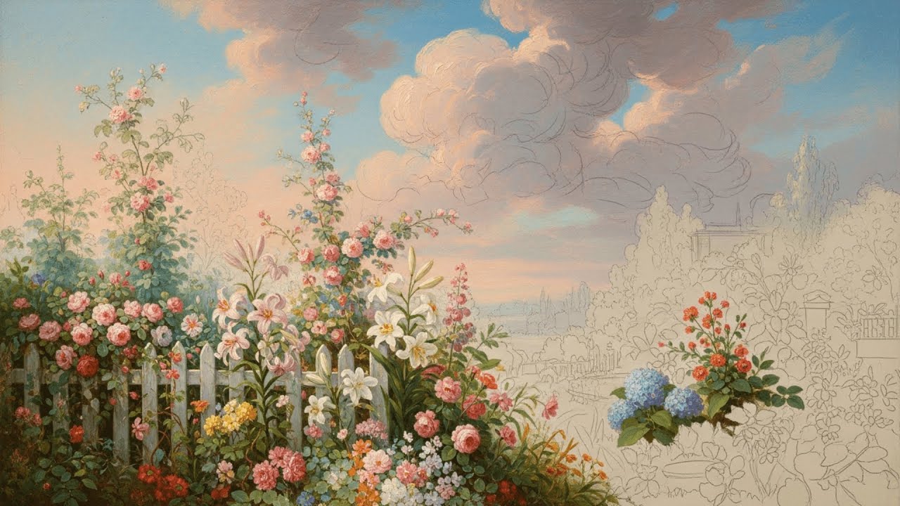 4K Unfinished ART TV: Vintage Aesthetic Screensaver | Ambiance Relaxante