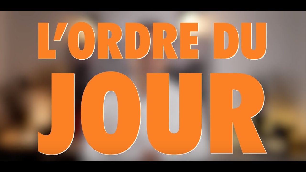 🚩 VENTE - ETAPE 2/7 L'ORDRE DU JOUR / TECHNIQUES DE VENTE