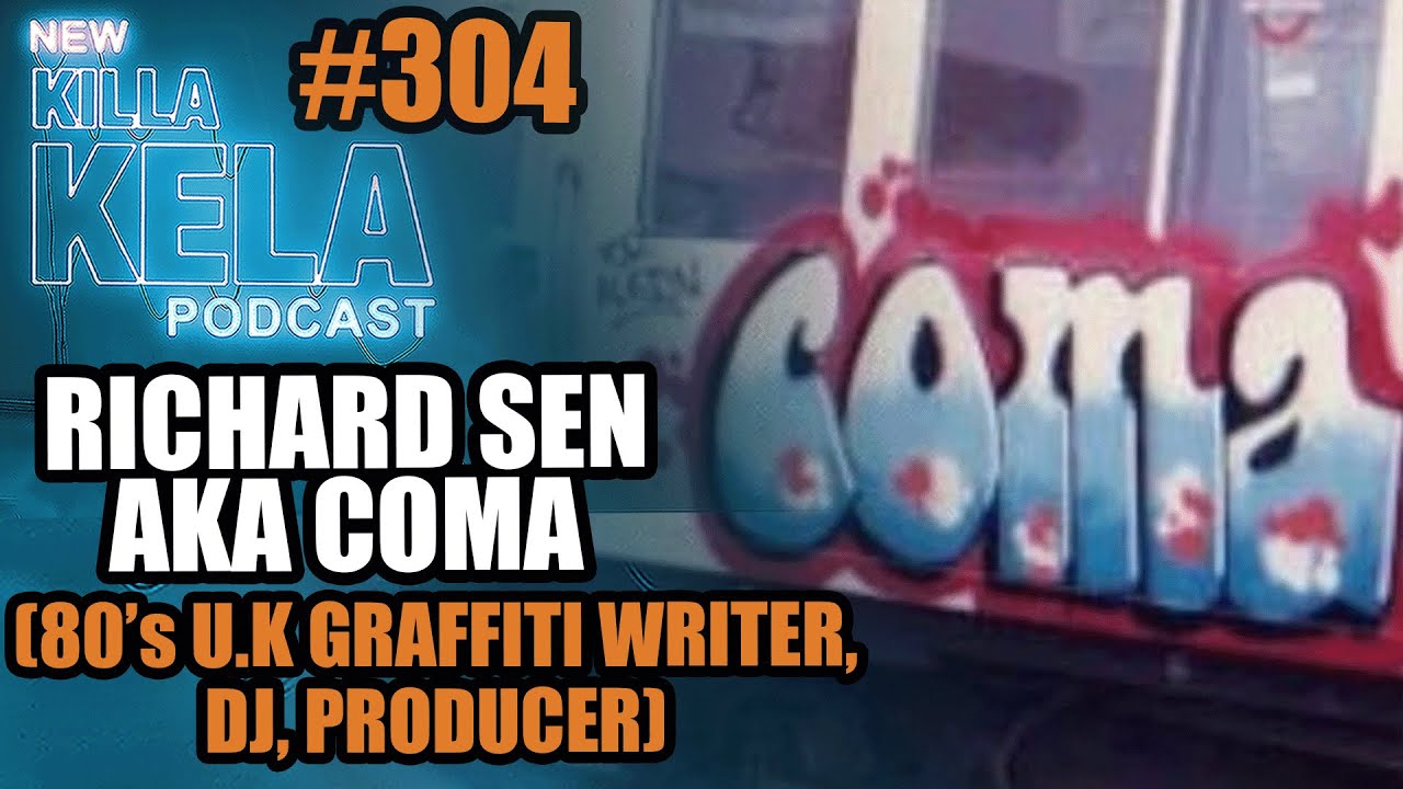 COMA, 1ST GEN UK GRAFF WRITER, EXPLAINS GRAFFITI & THE CRIMINAL JUSTICE SYSTEM, HOUSE MUSIC VS GRAFF