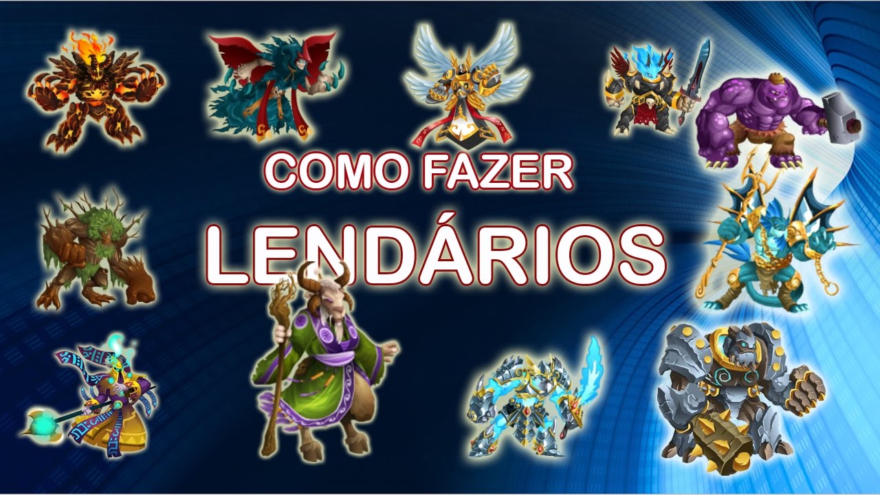 😁Monster Legends:Como Fazer Lendários no Monster Legends