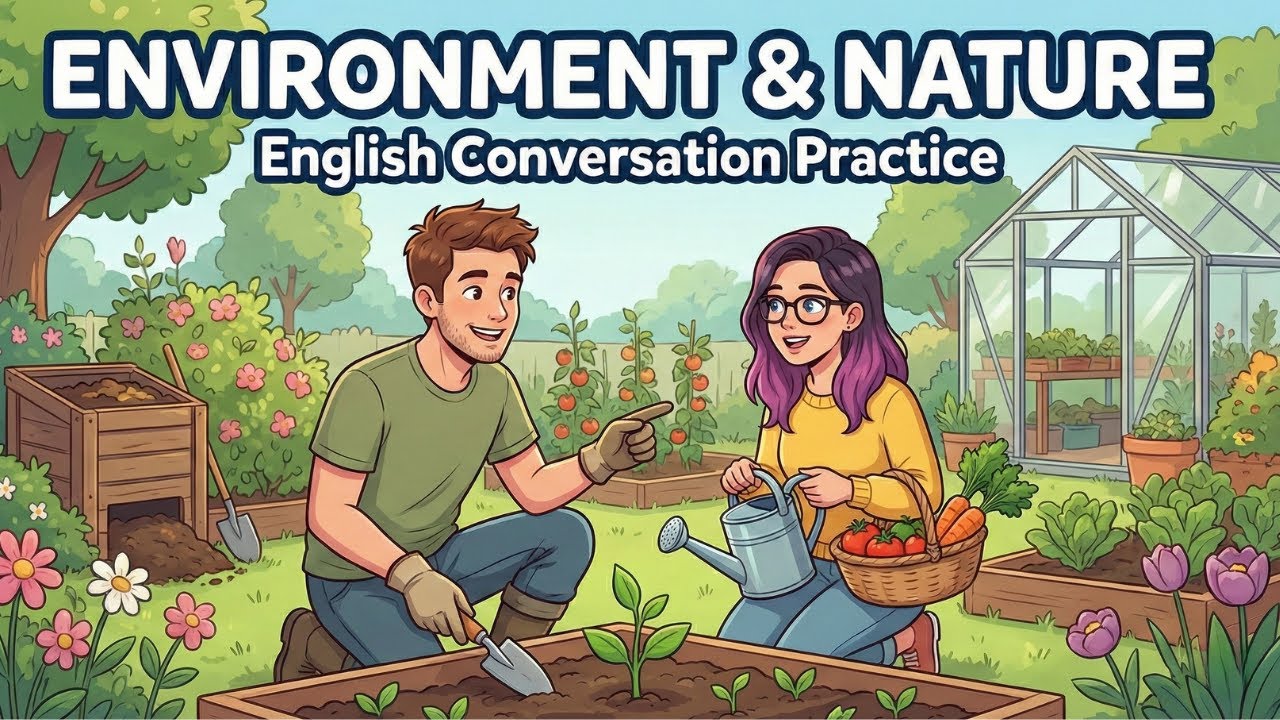 Environmental English Vocabulary | Climate Change, Nature & Conservation for ESL Learners