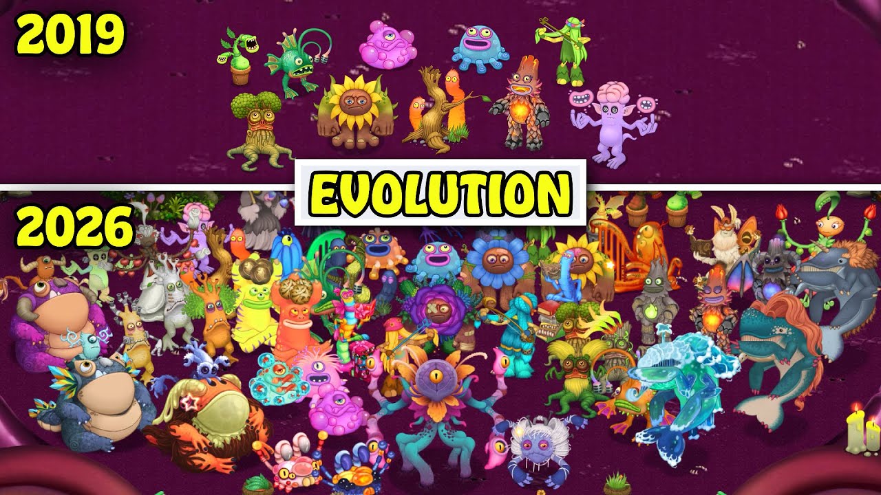 Psychic Island Evolution 2019 - 2026 | My Singing Monsters