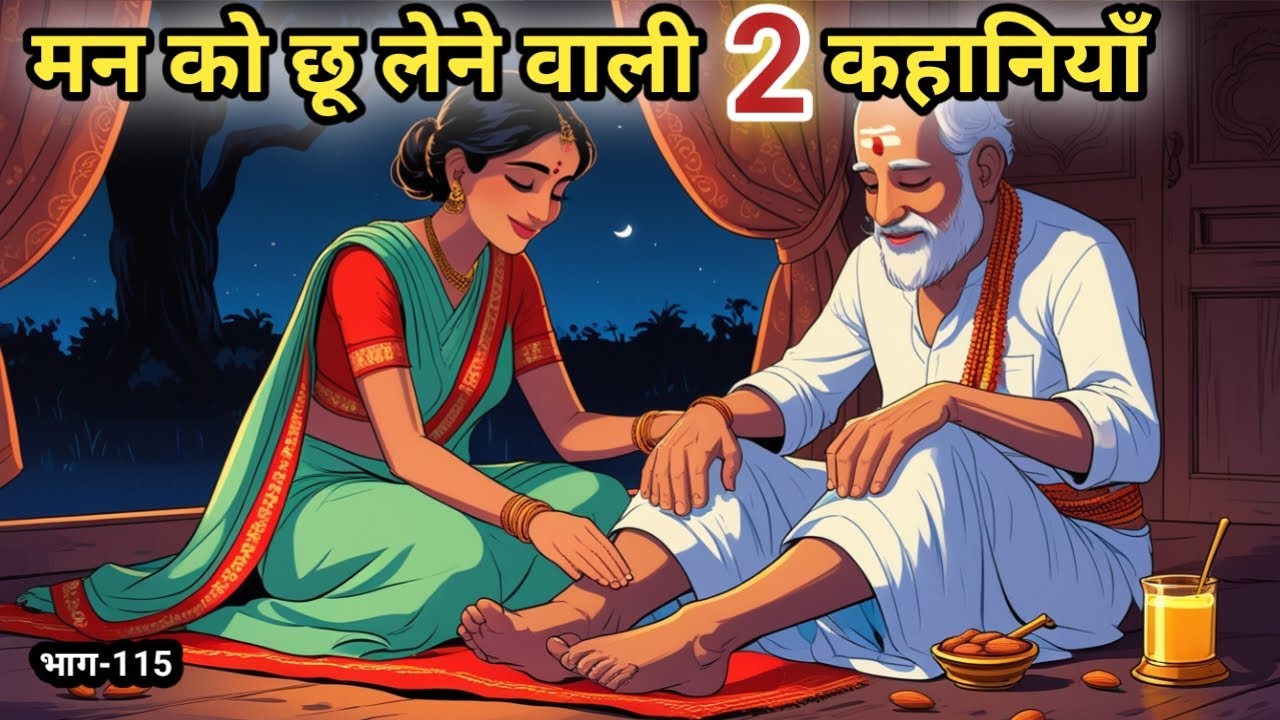 🔴115 मन को छु लेने वाली 2 कहानियाँ | hindi kahaniya | bedtime story | moral story | kahani