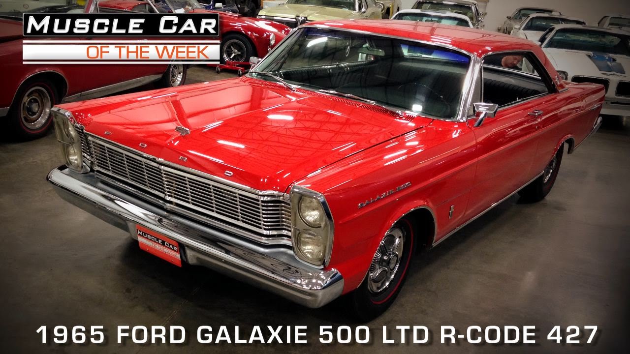 Ford LTD R-Code 427 1965 года. Видео «Маслкар недели». Видеоэпизод № 85
