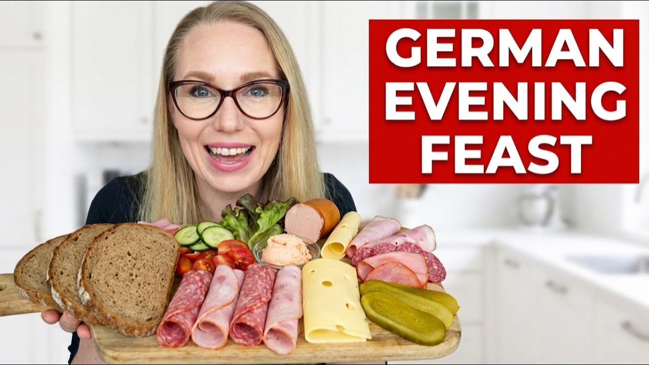 This Is What a Real German Dinner Looks Like |  German Abendbrot Cold Platter