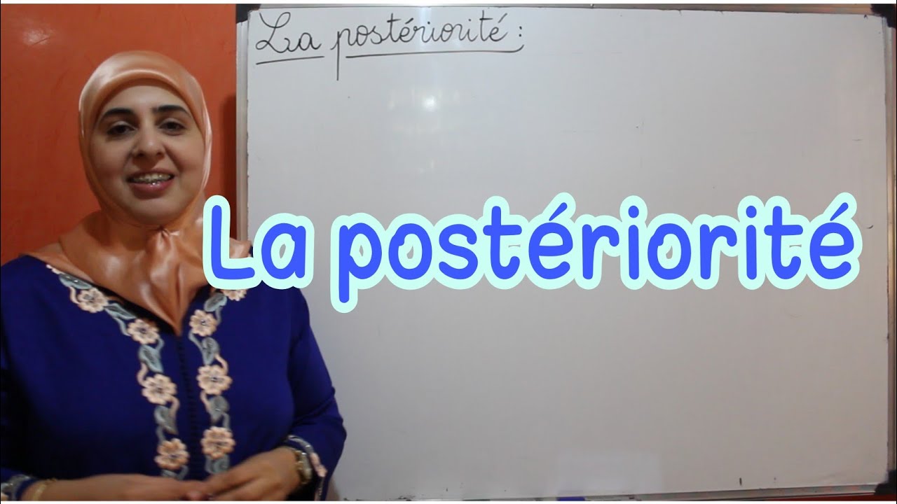 La concordance des temps: La postériorité