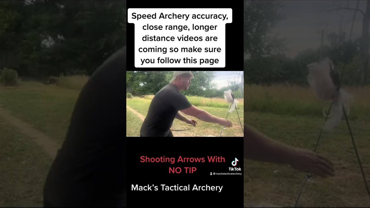 Accuracy with Archery Fast Shooting ( Archery speed shooting)