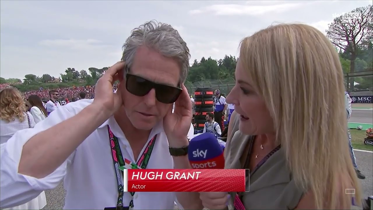 Hugh Grant Grid Walk Interview | 2024 Emilia Romagna Grand Prix
