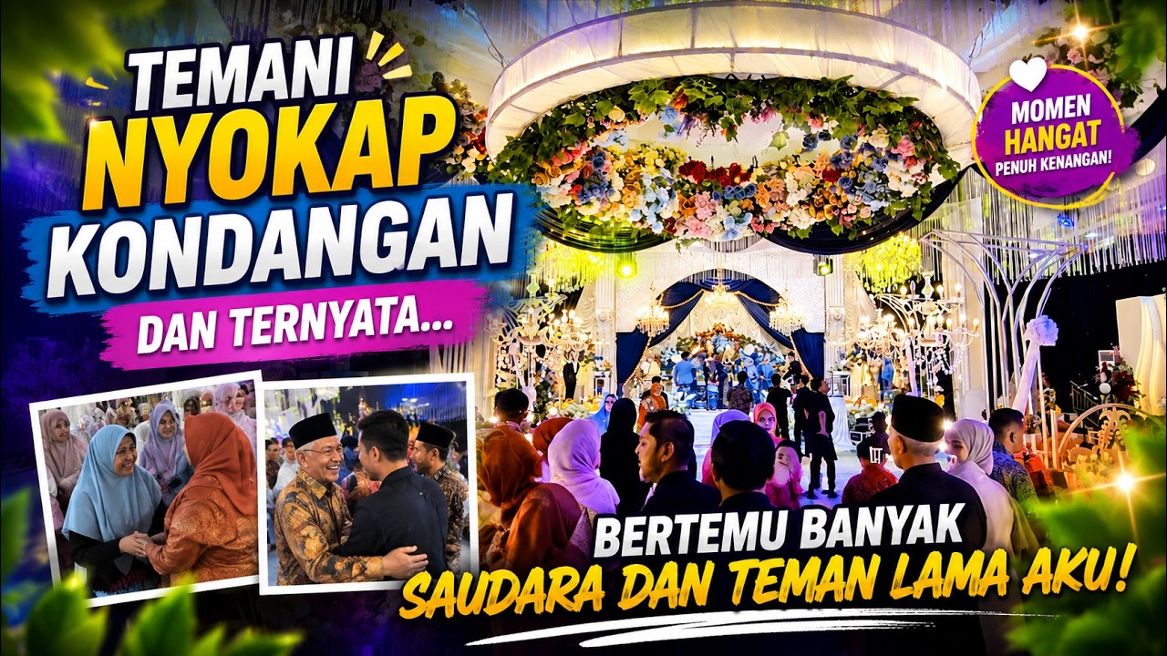 Temani Nyokap Kondangan Dan Ternyata Bertemu Banyak Saudara Dan Teman Lama Aku.