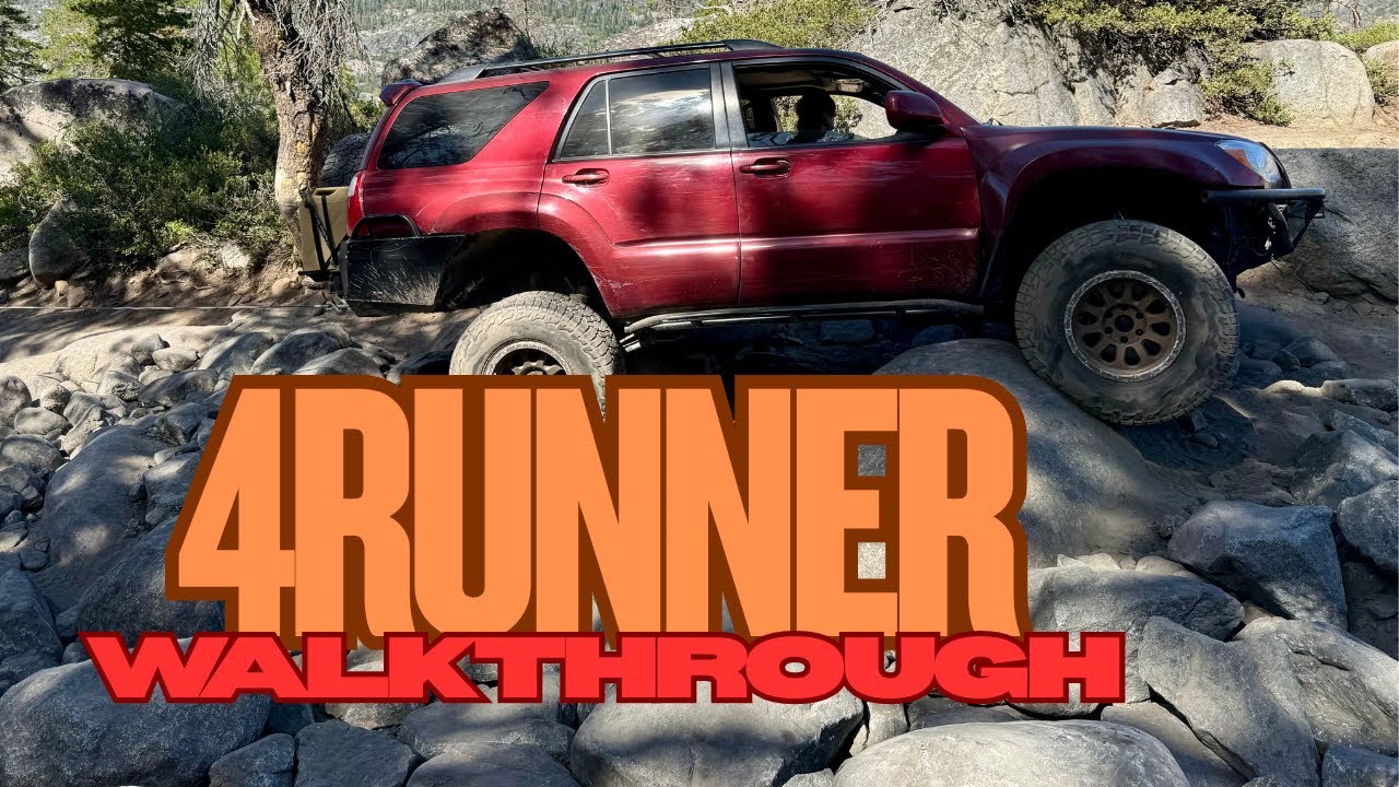 Walkthrough and Parts Guide - [4th Gen Toyota 4Runner Long Travel]