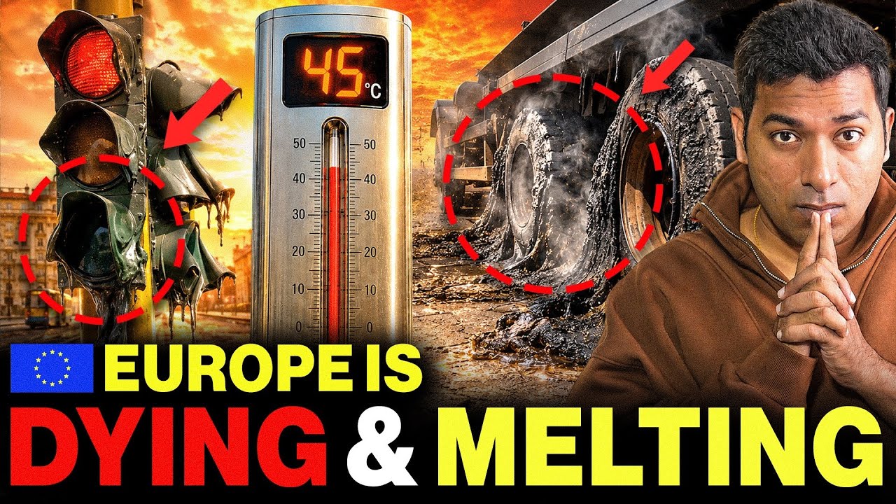 🚨Europe Heat Waves Explained Melting Traffic Lights | Fake Videos EXPOSED & Global WARNING | VR Raja