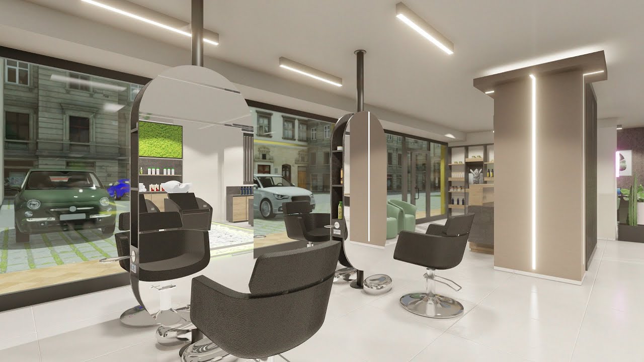 Arredamento parrucchiere con lavatesta lettino #arredamentoparrucchieri #hairspa #lavatestalettino