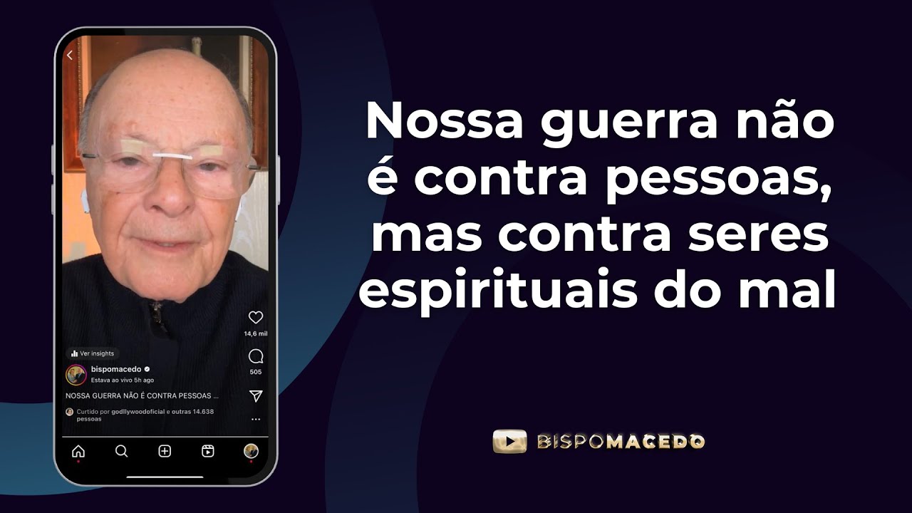 Nossa guerra não é contra pessoas, mas contra seres espirituais do mal - Meditação Matinal 12/01/24