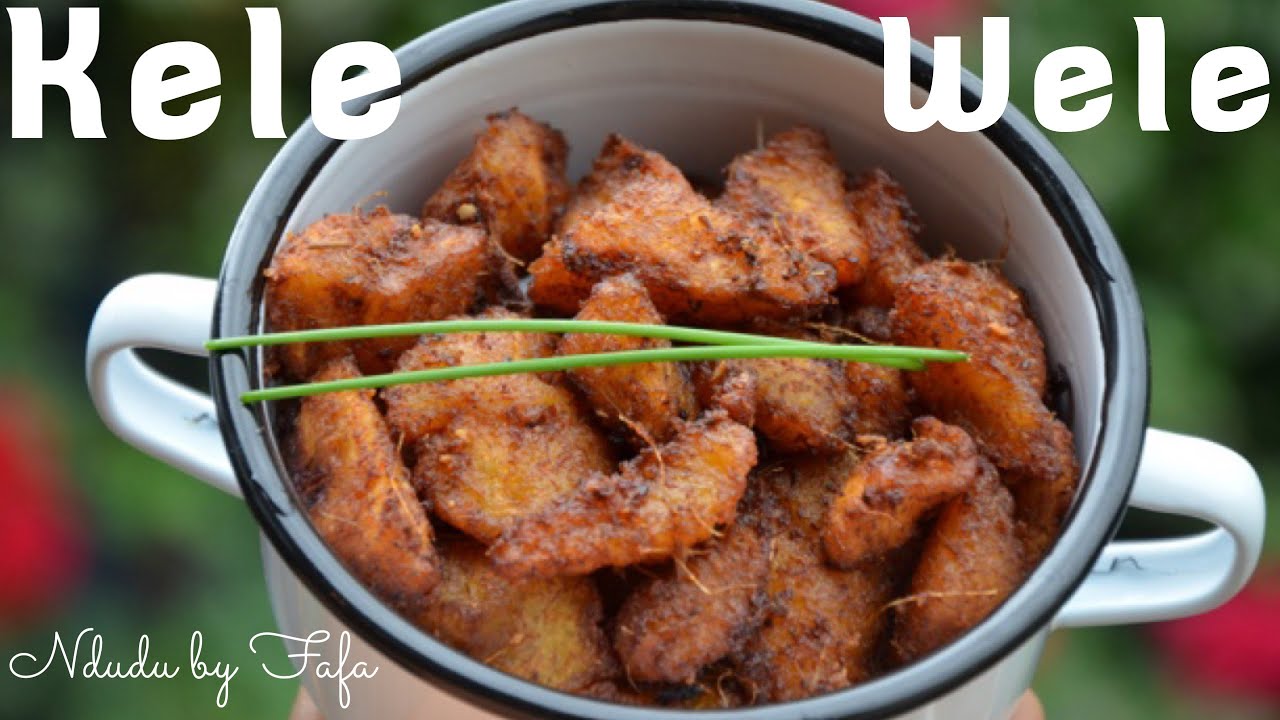 KELEWELE✔️Spiced Sweet Plantain/ Ghana Streetfood✅ Ndudu by Fafa