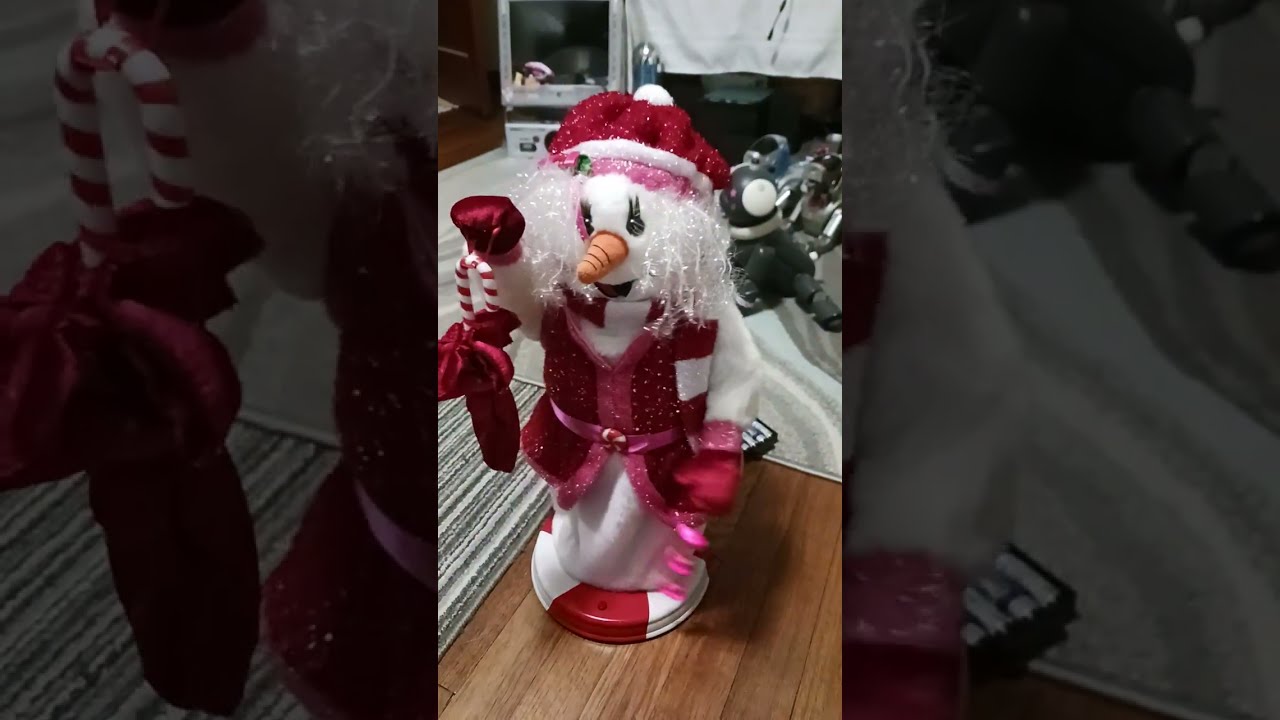 Our Current Gemmy Snowflake Spinning Snowman Collection