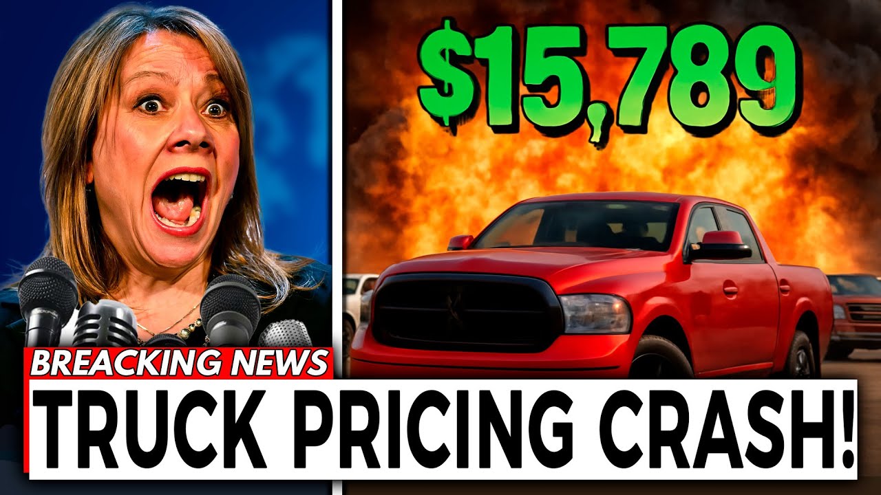 The GREAT Pickup TRUCK Collapse – $90,000 Trucks SELLING for Pennies on the Dollar