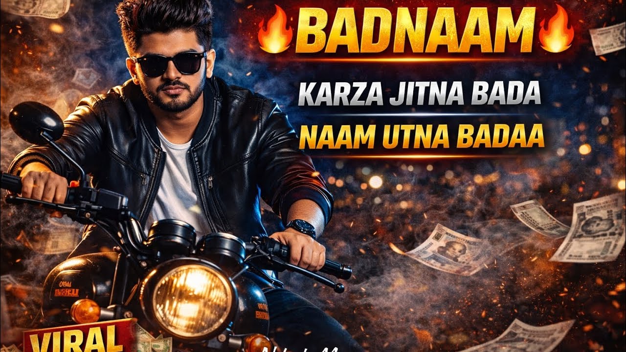 BADNAAM 🔥 | Karza Jitna Bada Naam Utna Badaa | New Attitude Song 2026 | Nitesh Music