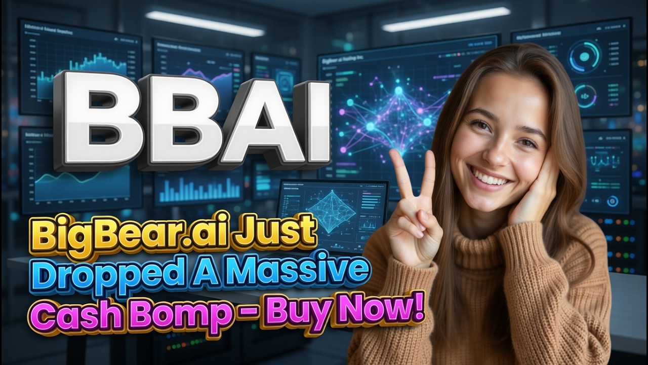 BigBear.ai Just Dropped A Massive Cash Bomb &ndash; Buy Now! BBAI Stock Analysis