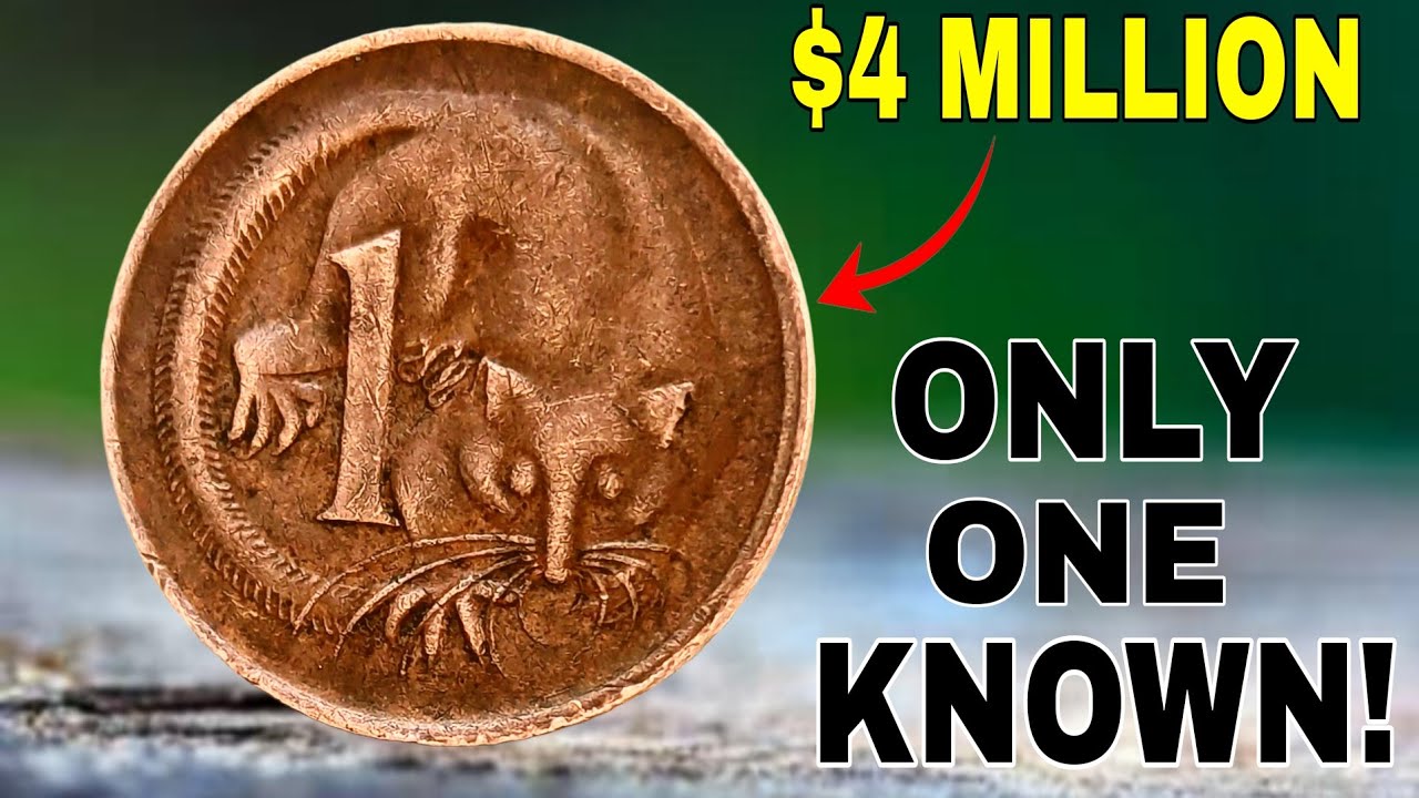 Most Rarest Australian 1 cent Coins Could Make You Millionaire! Valuable Old Coins To Look For