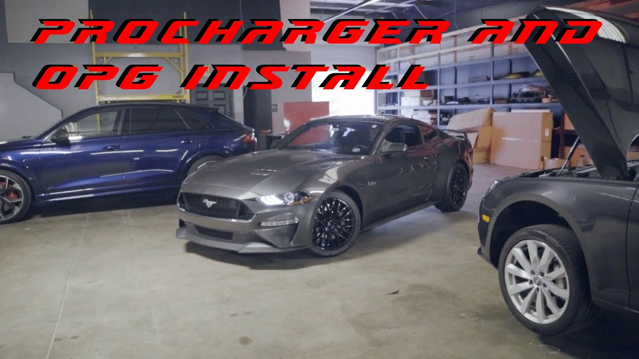 2020 Mustang GT Procharger and Oil Pump Gears Install