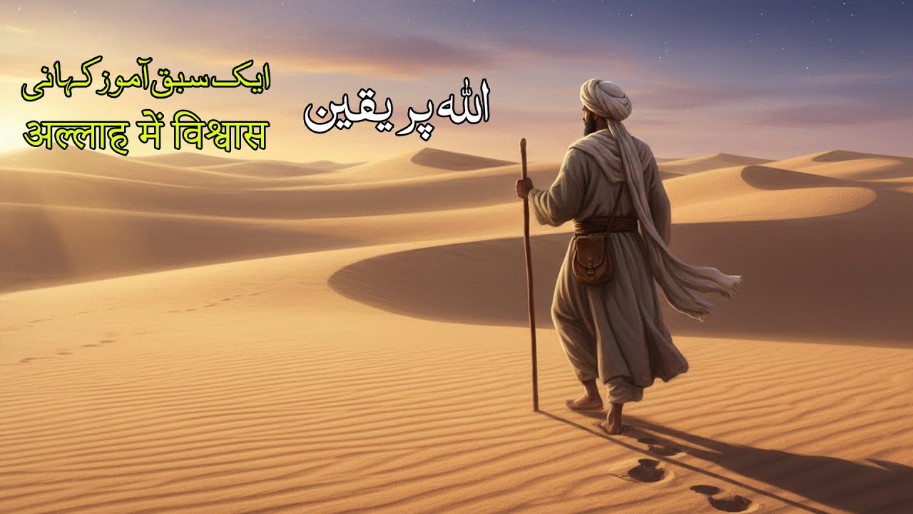 Allah Per Yaqeen | Heart Touching Stories | Sabaq Amoz Kahani | Islamic Moral Stoies | Qisse Suniye