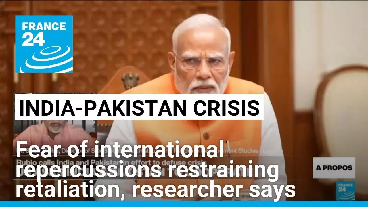 India, Pakistan held back by concern over international repercussions, researcher says • FRANCE 24
