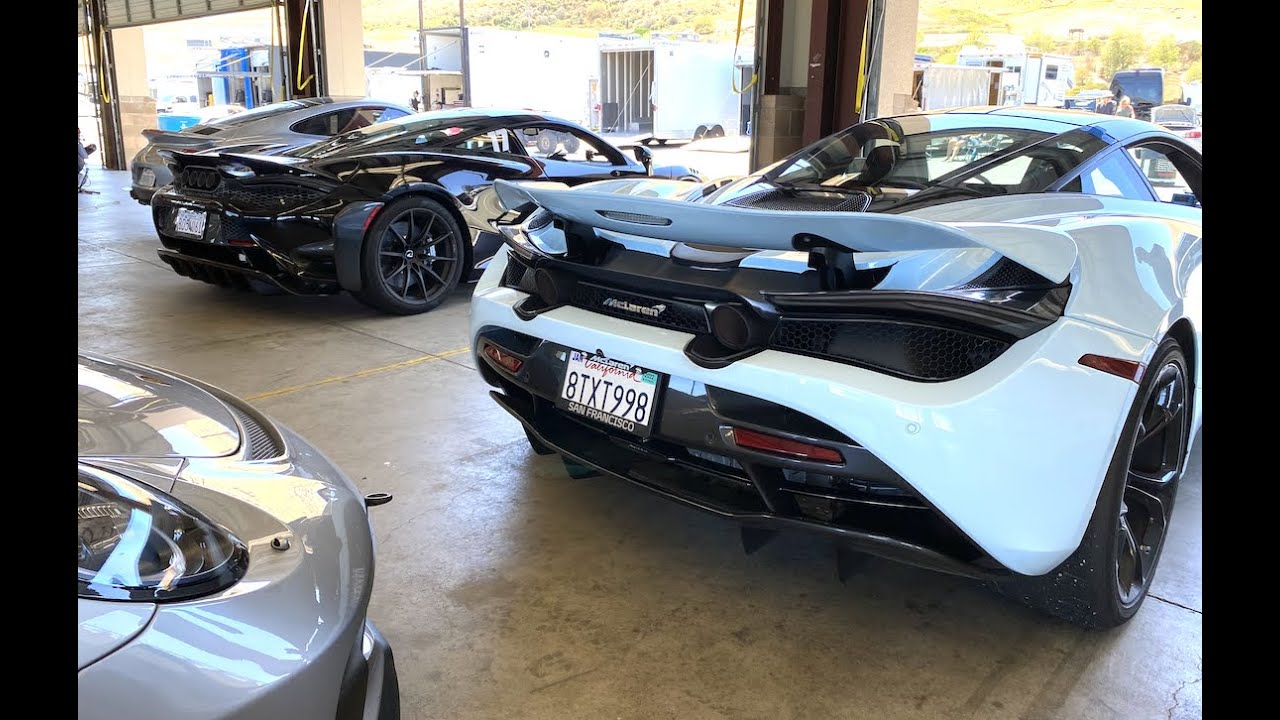 McLaren 720S vs 765LT vs Porsche GT3 RS at Sonoma Raceway - 1:44 - Serge Track Days