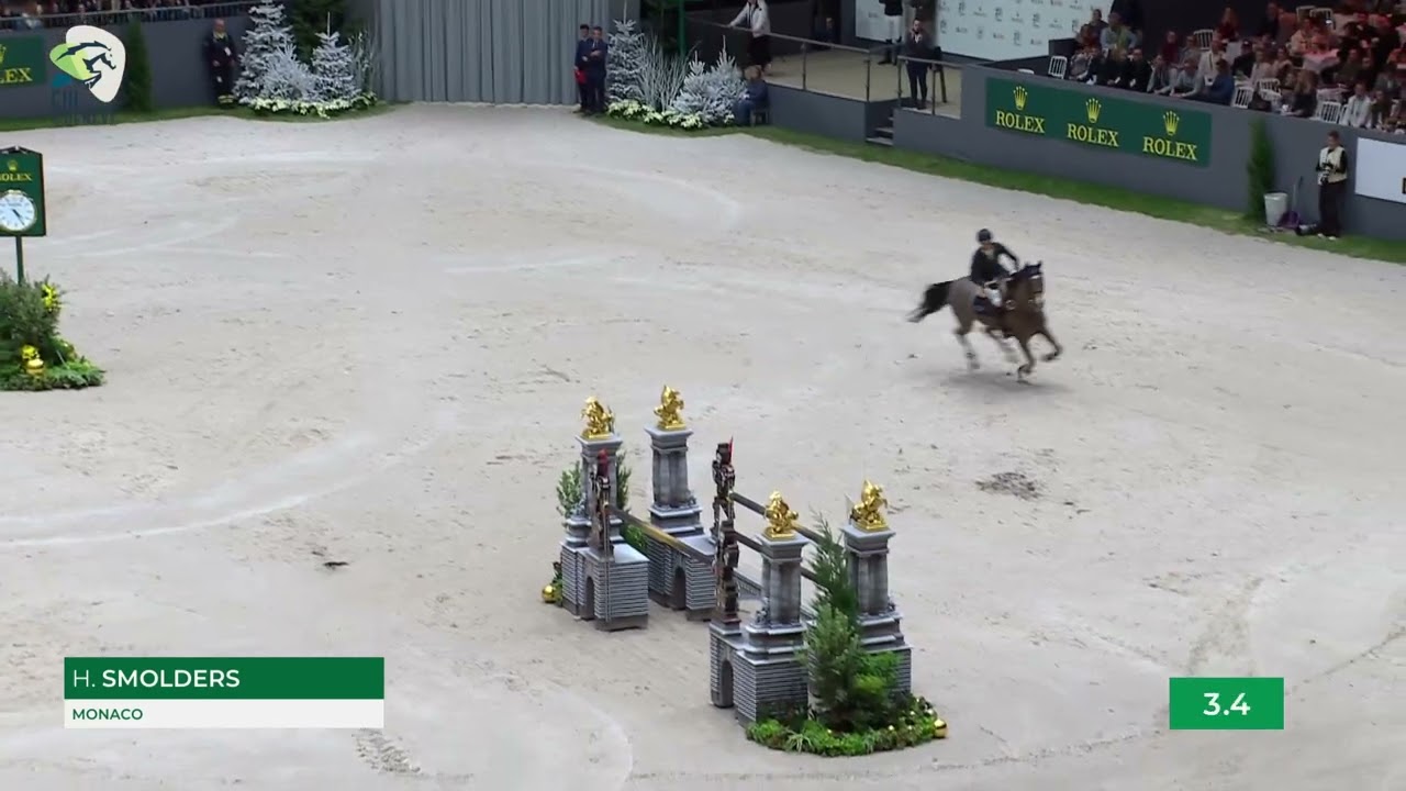 15.12.2024 Genf/SUI: Rolex Grand Prix (1,60m) - 1. Harrie Smolders/Monaco