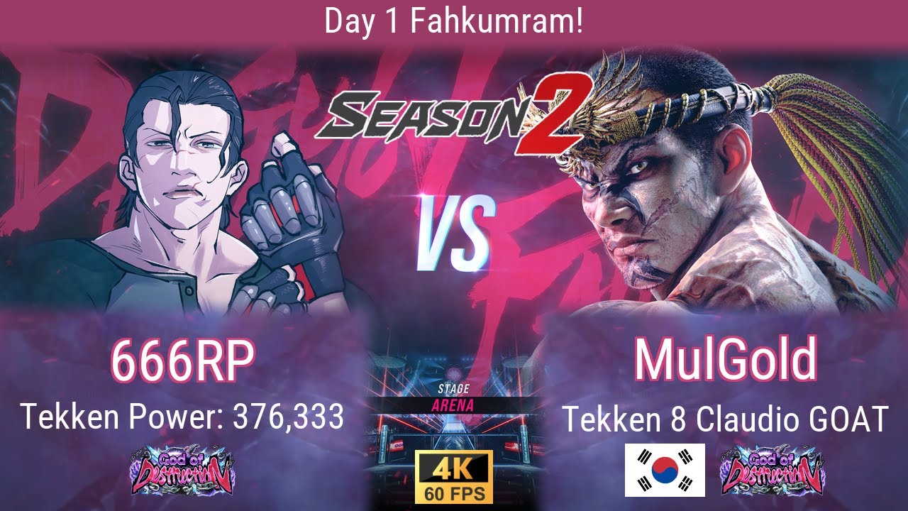 666RP (Dragunov) 🤜 MulGold (Fahkumram) 🎯 Ranked 💥 Tekken 8 season 2