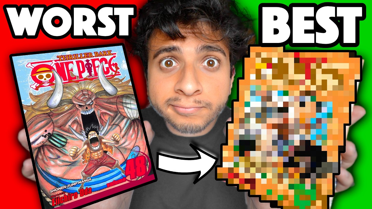 Я оценил все обложки One Piece