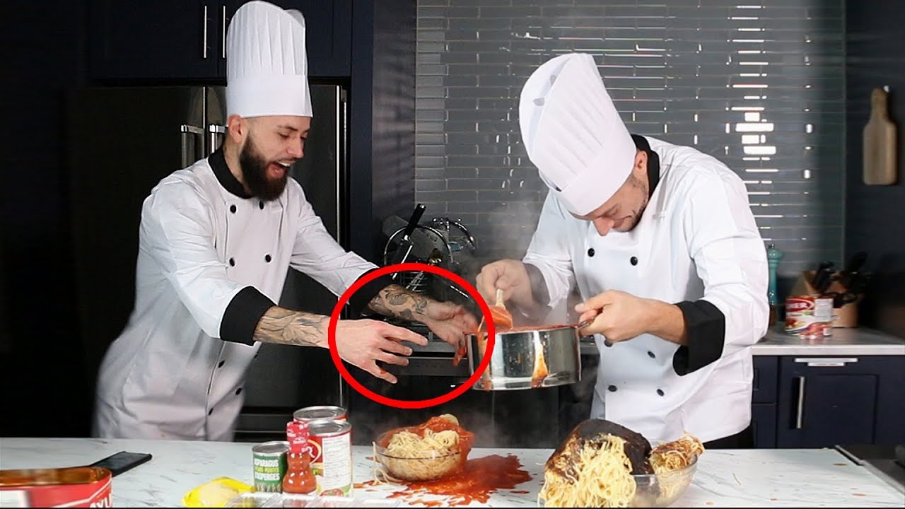 COOKING PASTA GONE WRONG! | The Pun Guys