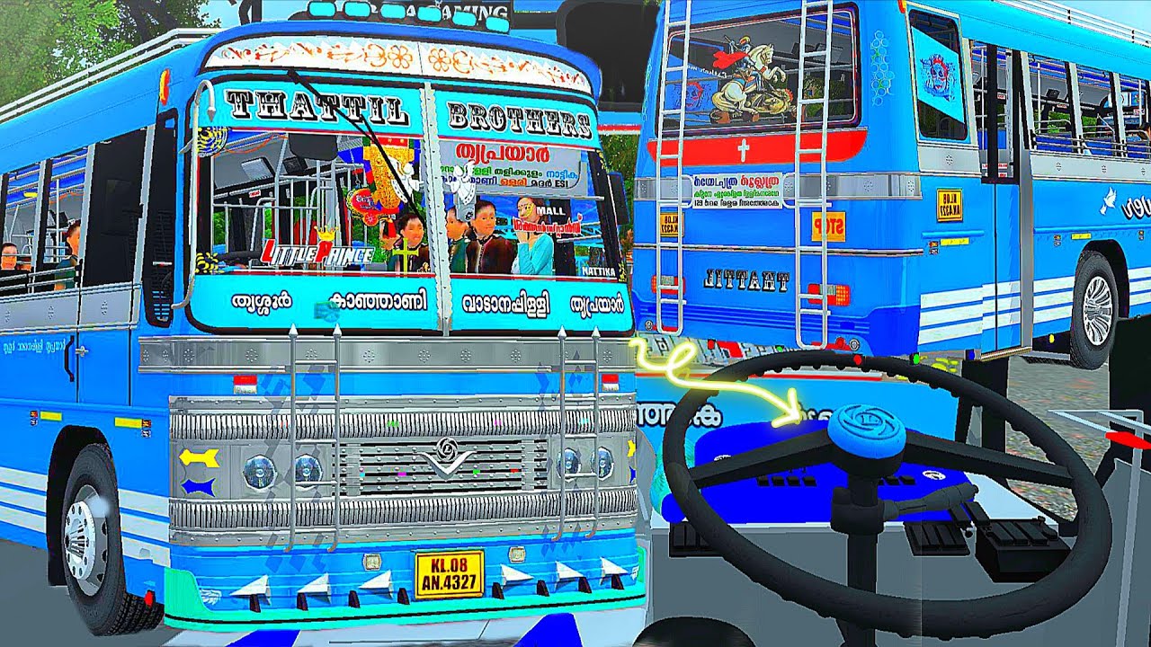 New Kerala Private Bus Mod Released For Bus Simulator Indonesia l Kerala Mods l #keralabusmod #bus 